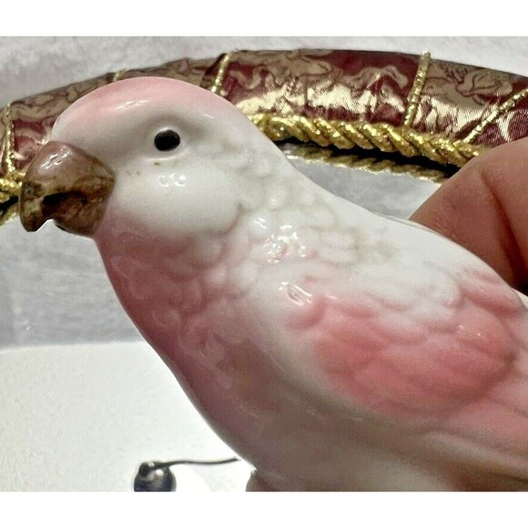 Gerold Porcelain Parakeet Antique Bavarian Germany 3.5 Inches - Picture 9 of 12
